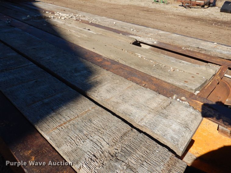 image for item DR5905 1971 Shop built  equipment trailer