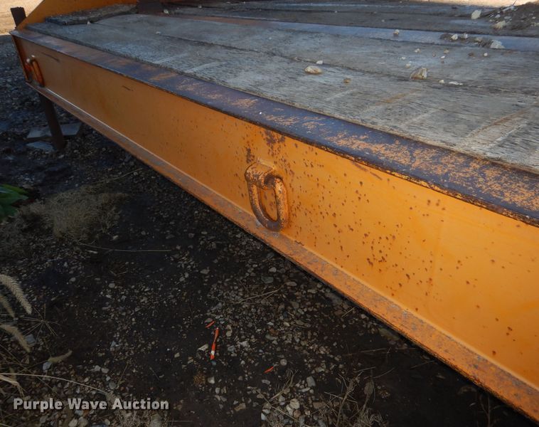 image for item DR5905 1971 Shop built  equipment trailer