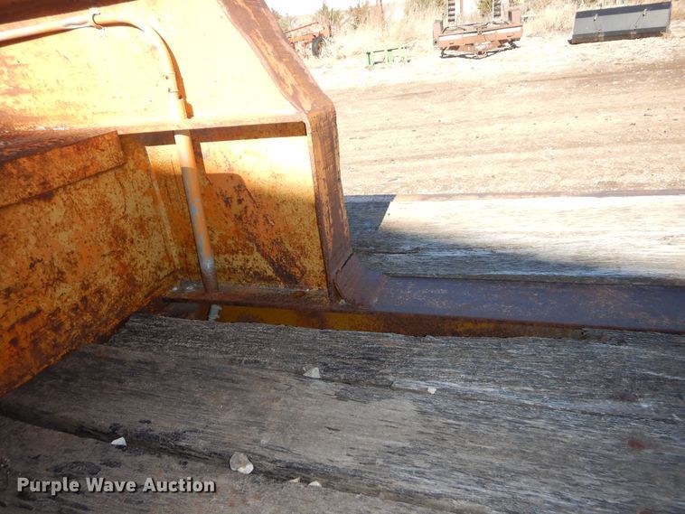 image for item DR5905 1971 Shop built  equipment trailer