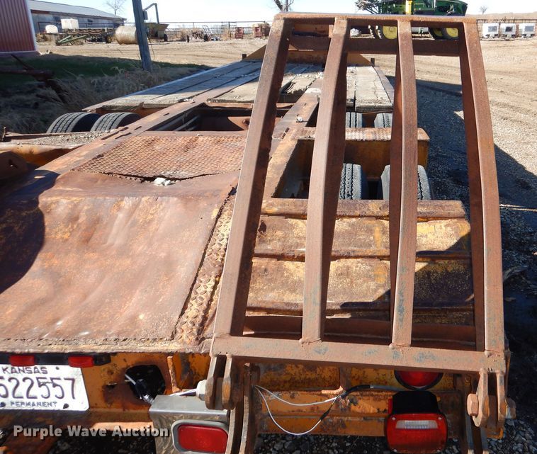 image for item DR5905 1971 Shop built  equipment trailer