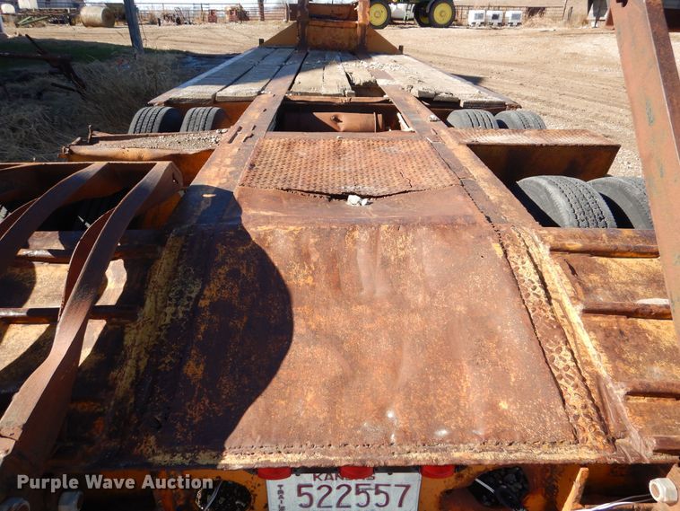 image for item DR5905 1971 Shop built  equipment trailer