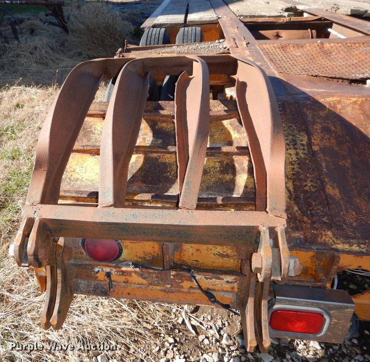 image for item DR5905 1971 Shop built  equipment trailer