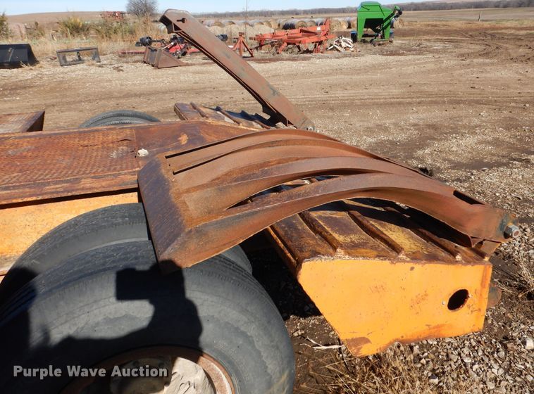 image for item DR5905 1971 Shop built  equipment trailer
