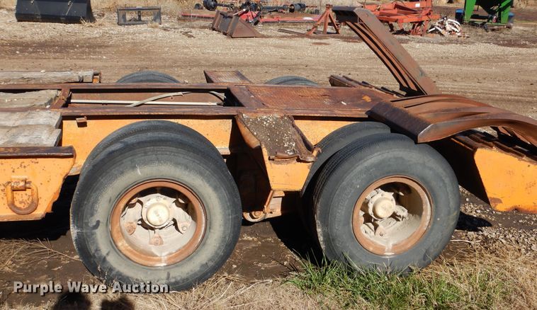 image for item DR5905 1971 Shop built  equipment trailer