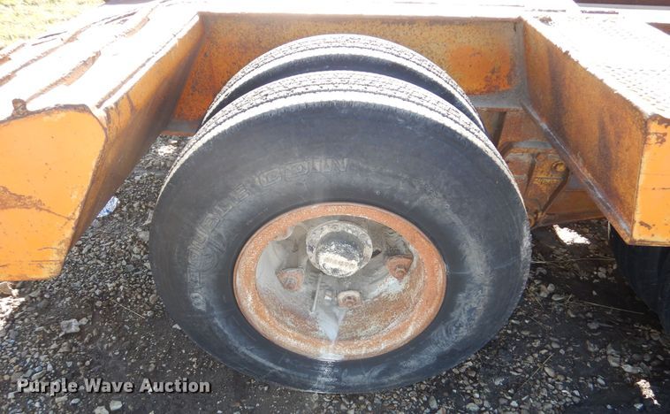 image for item DR5905 1971 Shop built  equipment trailer