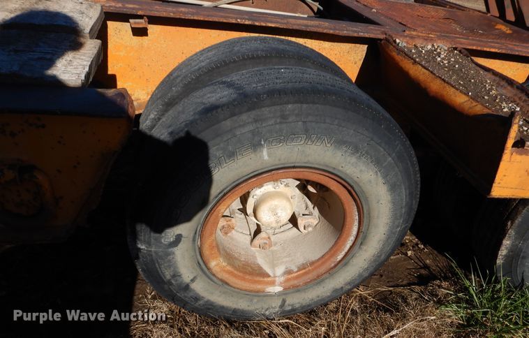 image for item DR5905 1971 Shop built  equipment trailer