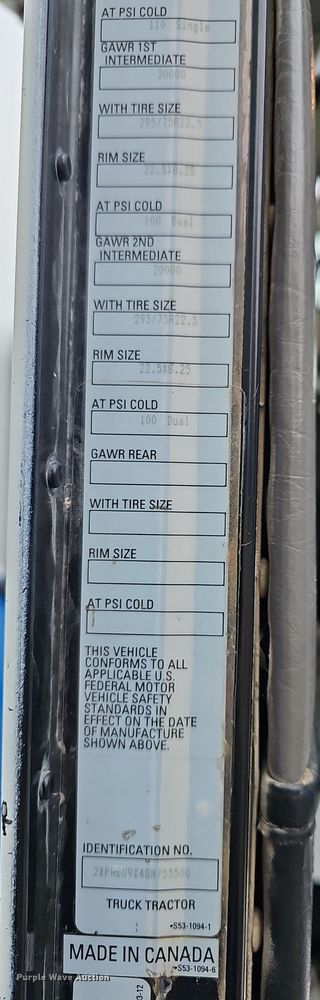 image for item DR5909 2008 Peterbilt 340  dump truck