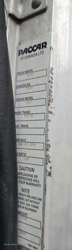 image for item DR5909 2008 Peterbilt 340  dump truck