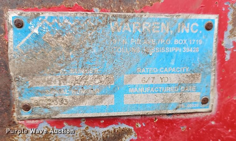 image for item DR5914 2003  Chevrolet C7500  dump truck