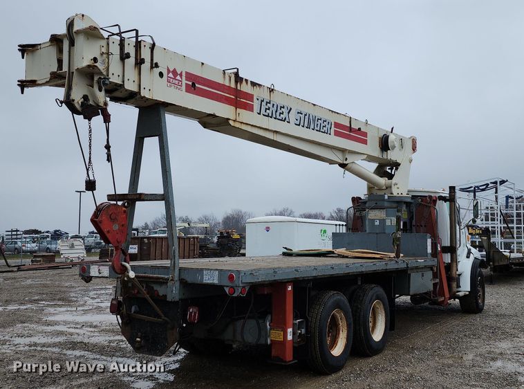 image for item DR7786 2000 Sterling L8500  crane truck
