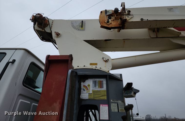 image for item DR7786 2000 Sterling L8500  crane truck