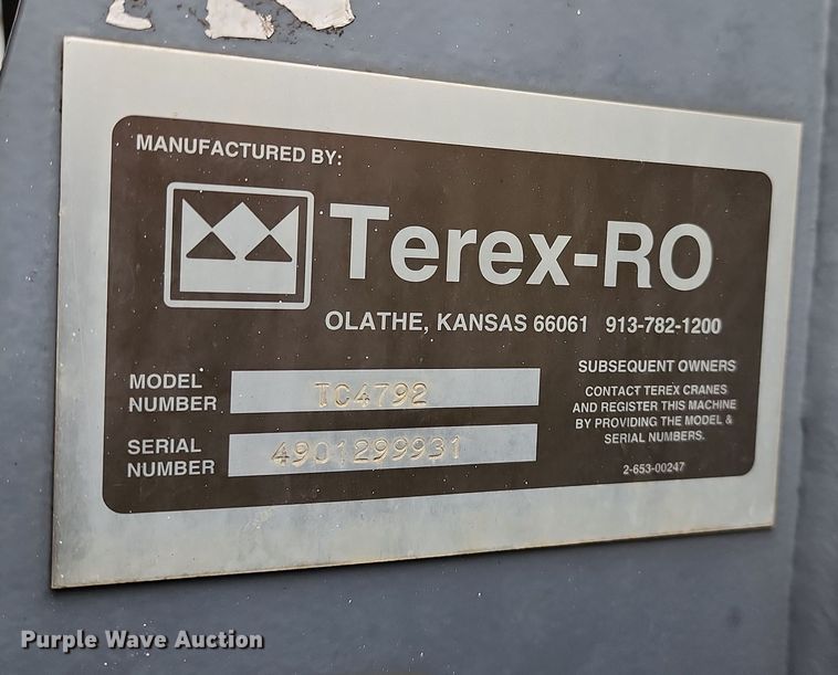 image for item DR7786 2000 Sterling L8500  crane truck