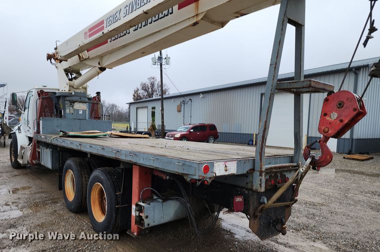 image for item DR7786 2000 Sterling L8500  crane truck