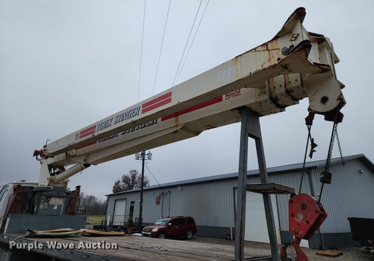 image for item DR7786 2000 Sterling L8500  crane truck