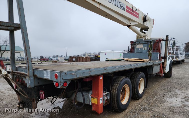 image for item DR7786 2000 Sterling L8500  crane truck