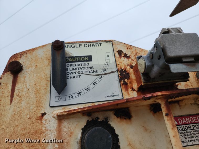 image for item DR7786 2000 Sterling L8500  crane truck