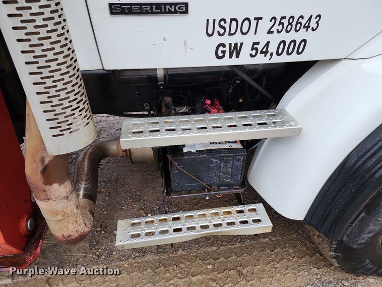 image for item DR7786 2000 Sterling L8500  crane truck