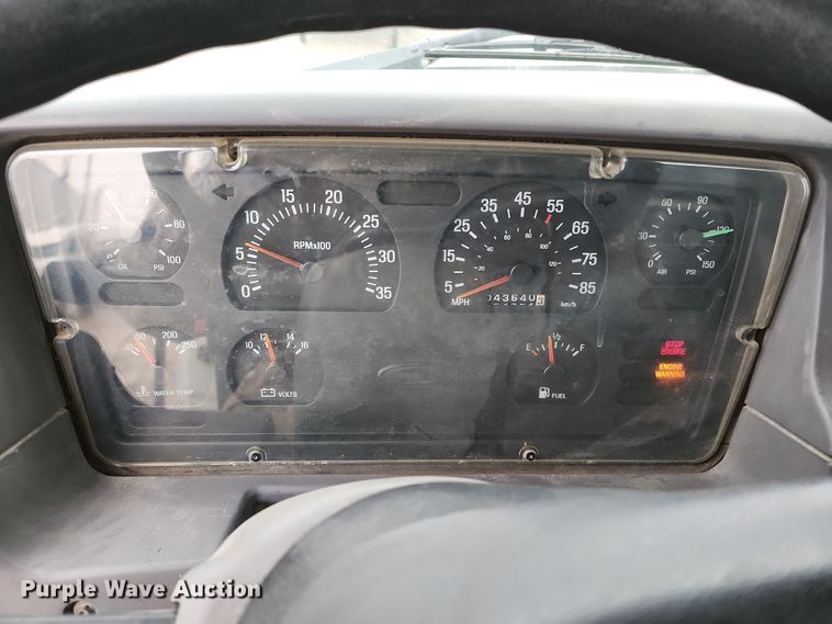 image for item DR7786 2000 Sterling L8500  crane truck