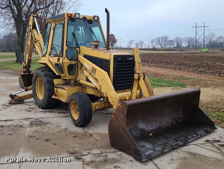 image for item DR7790 1990 Caterpillar 426 Series II  backhoe