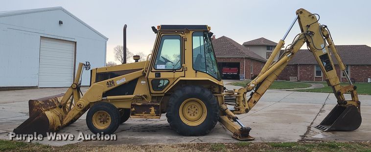 image for item DR7790 1990 Caterpillar 426 Series II  backhoe