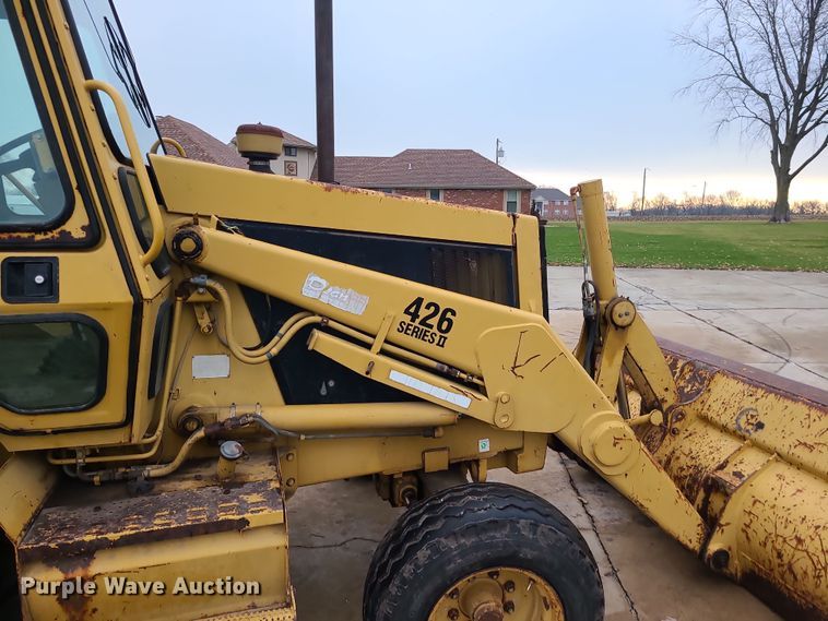 image for item DR7790 1990 Caterpillar 426 Series II  backhoe
