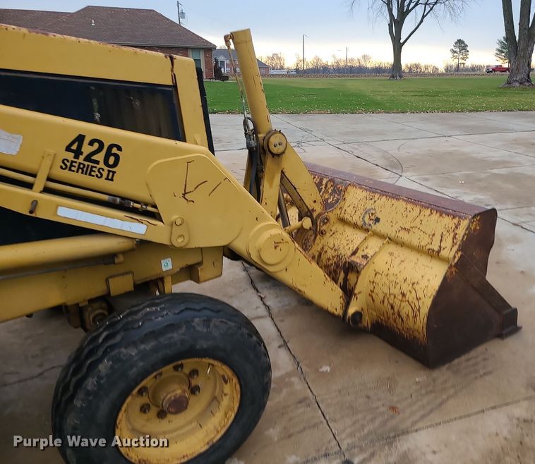 image for item DR7790 1990 Caterpillar 426 Series II  backhoe