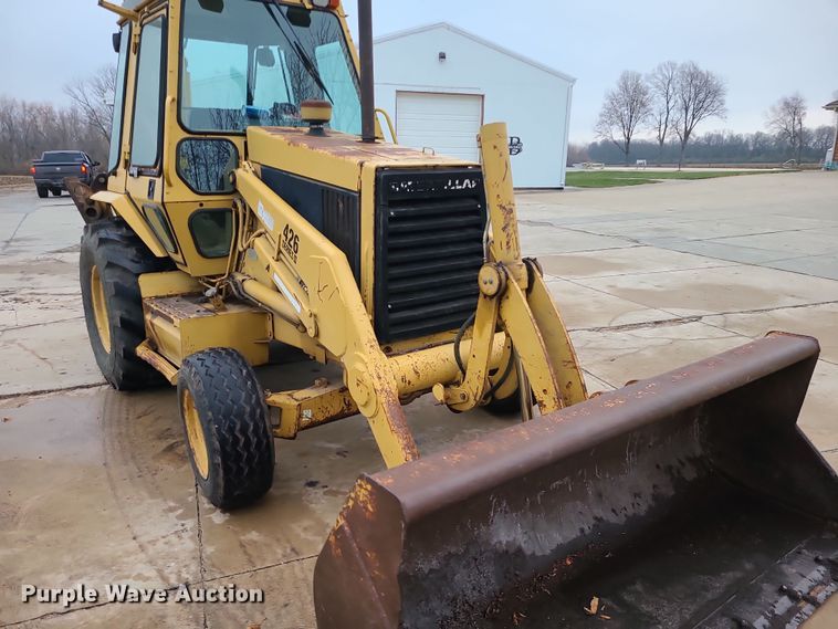 image for item DR7790 1990 Caterpillar 426 Series II  backhoe