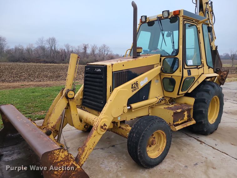 image for item DR7790 1990 Caterpillar 426 Series II  backhoe