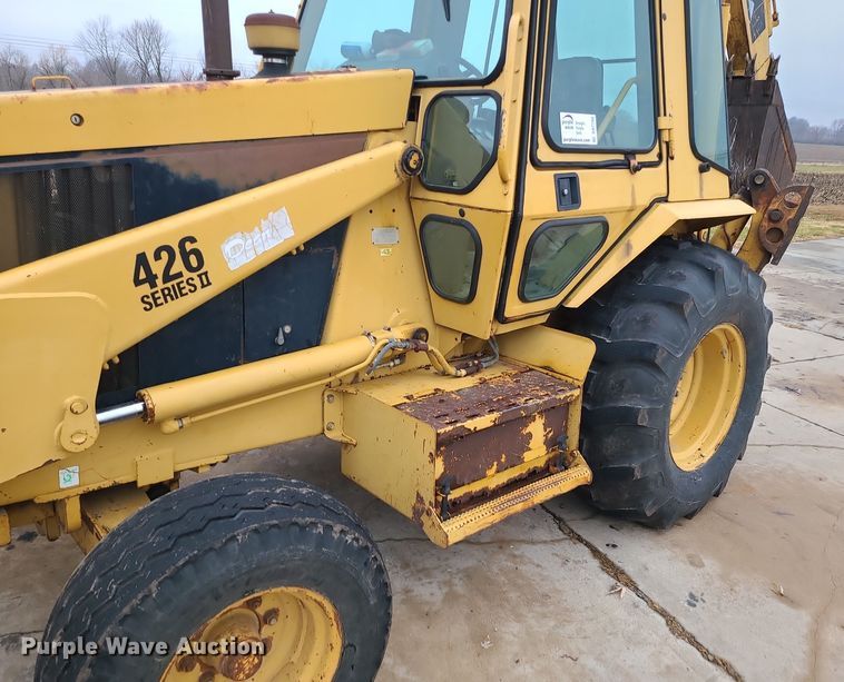 image for item DR7790 1990 Caterpillar 426 Series II  backhoe
