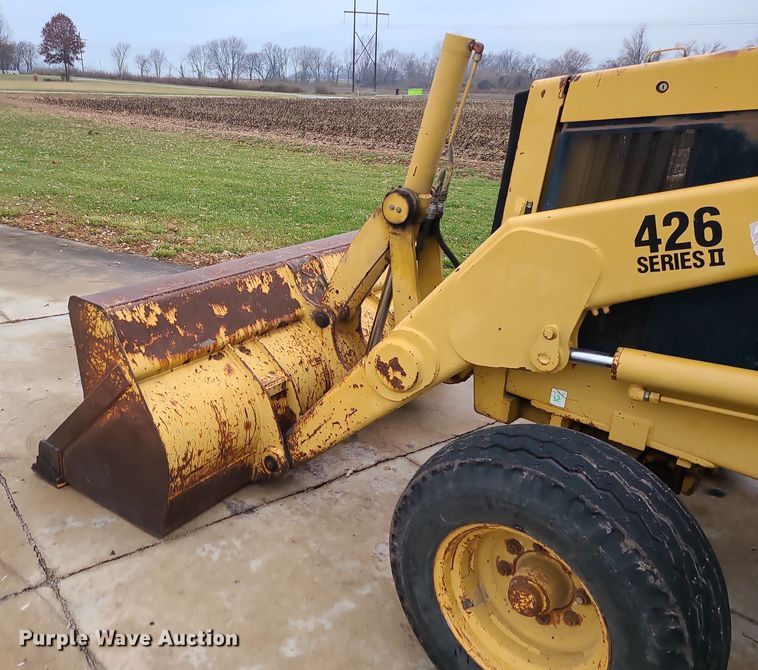 image for item DR7790 1990 Caterpillar 426 Series II  backhoe