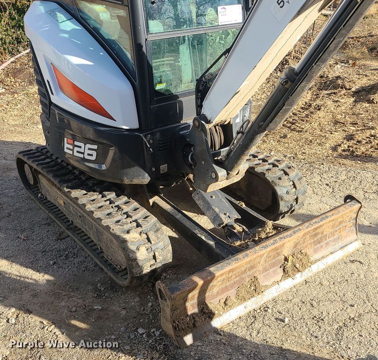image for item DR7818 2020 Bobcat E26  mini excavator