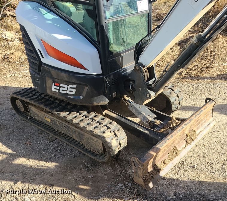 image for item DR7818 2020 Bobcat E26  mini excavator