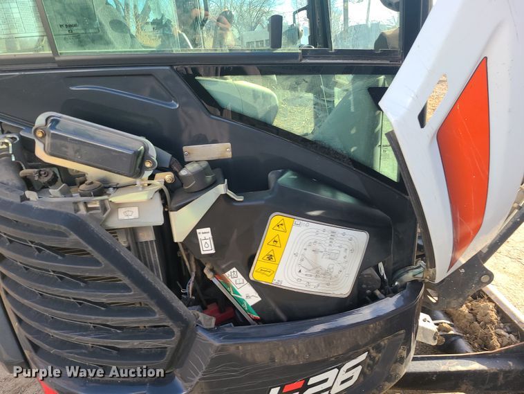 image for item DR7818 2020 Bobcat E26  mini excavator