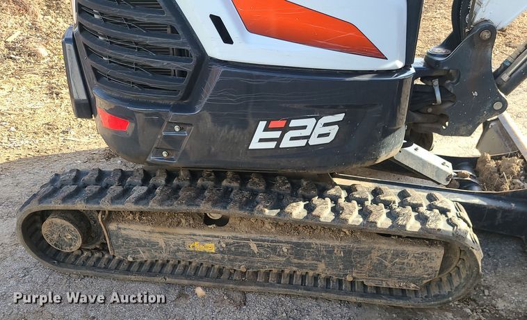 image for item DR7818 2020 Bobcat E26  mini excavator