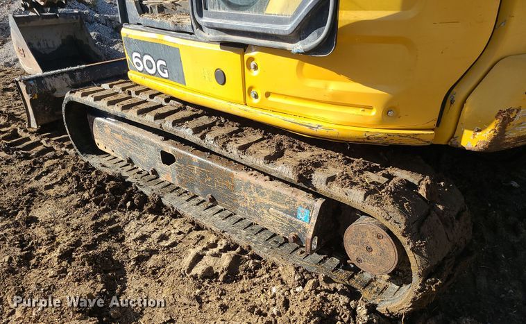image for item DR7838 2016 John Deere 60G  mini excavator