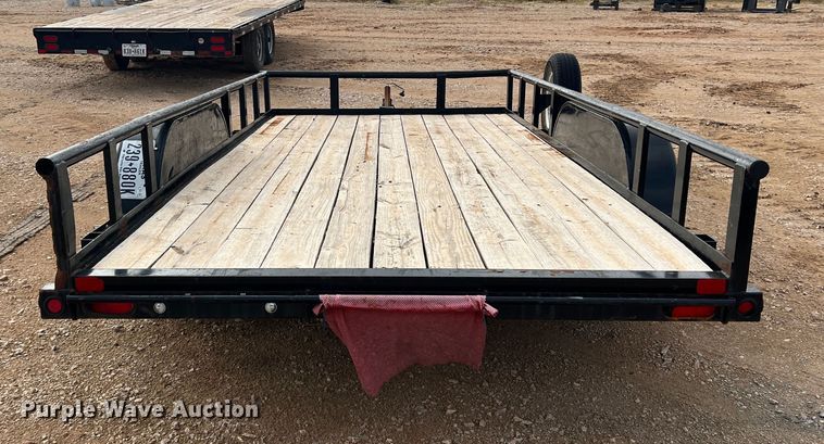 image for item DS2380 2019 Big Tex 70PI-16XBK  utility trailer