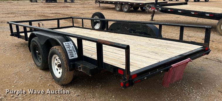image for item DS2380 2019 Big Tex 70PI-16XBK  utility trailer