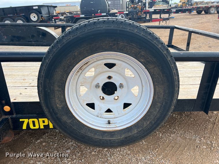 image for item DS2380 2019 Big Tex 70PI-16XBK  utility trailer