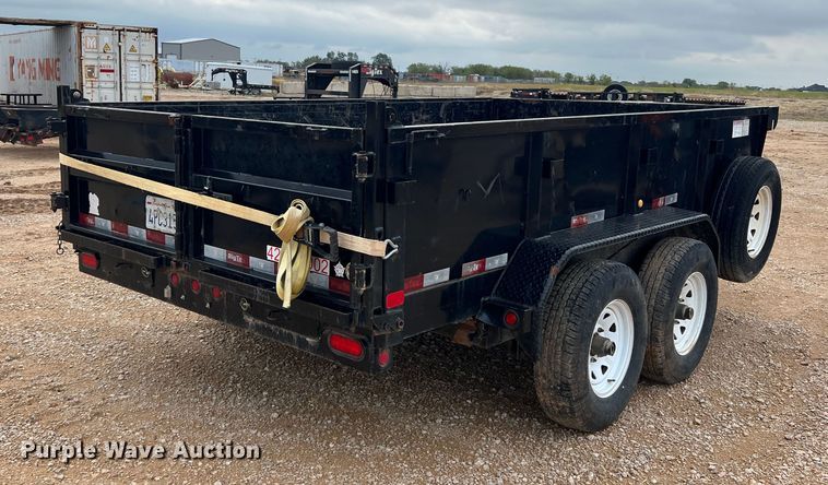 image for item DS2383 2015 Big Tex 10SR-12XLBK7SIR  dump trailer