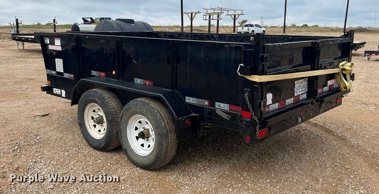 image for item DS2383 2015 Big Tex 10SR-12XLBK7SIR  dump trailer