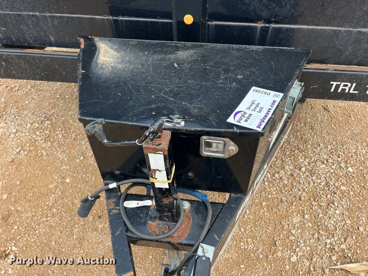 image for item DS2383 2015 Big Tex 10SR-12XLBK7SIR  dump trailer