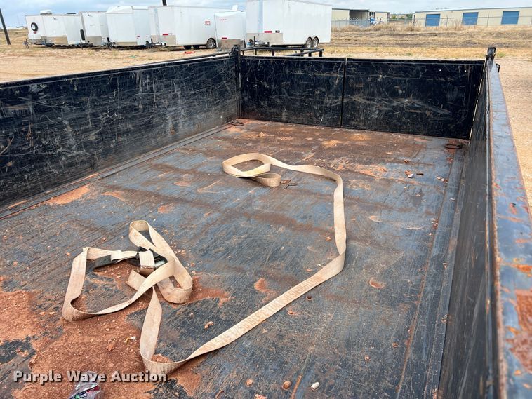 image for item DS2383 2015 Big Tex 10SR-12XLBK7SIR  dump trailer