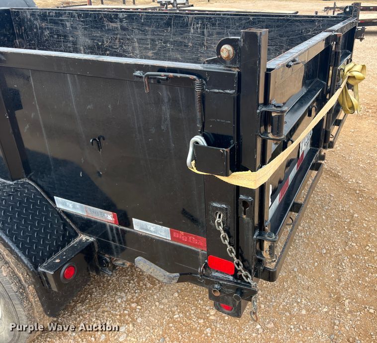 image for item DS2383 2015 Big Tex 10SR-12XLBK7SIR  dump trailer