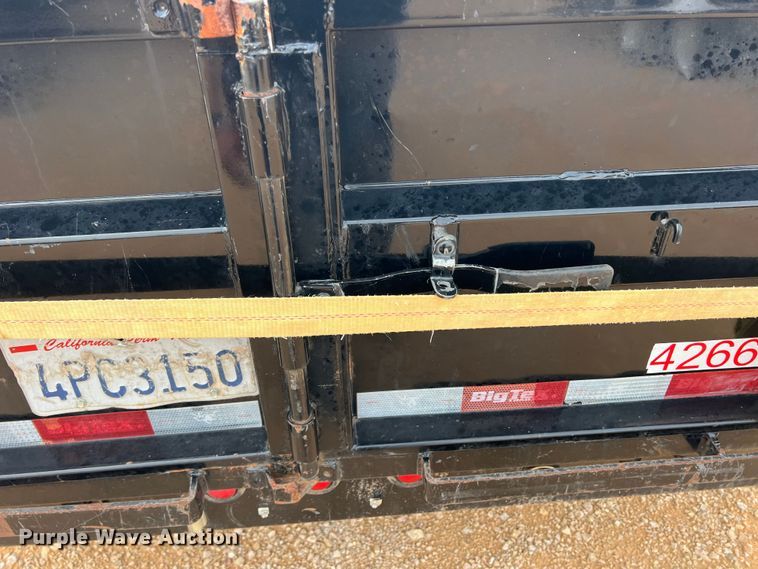 image for item DS2383 2015 Big Tex 10SR-12XLBK7SIR  dump trailer