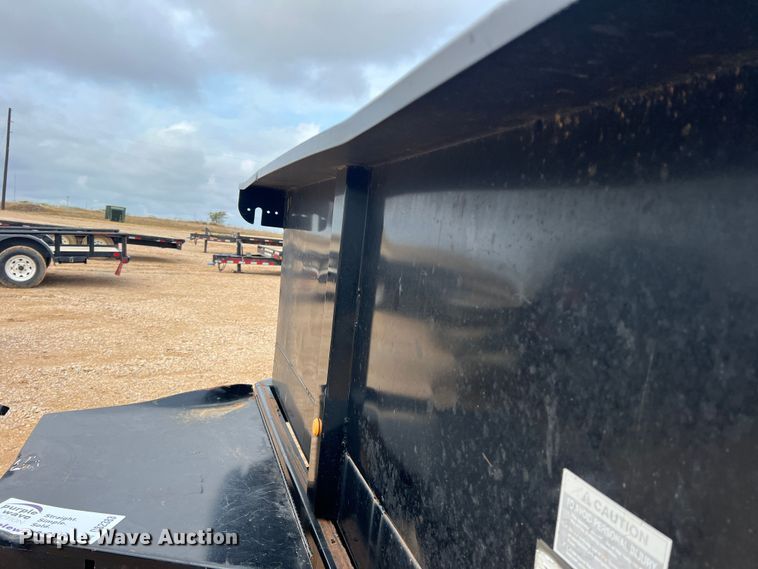 image for item DS2383 2015 Big Tex 10SR-12XLBK7SIR  dump trailer