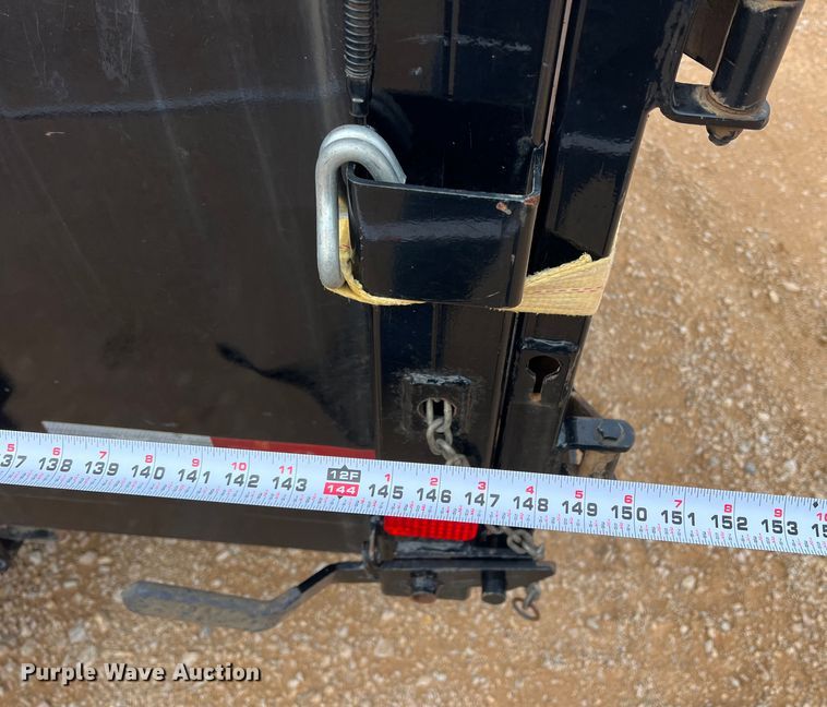 image for item DS2383 2015 Big Tex 10SR-12XLBK7SIR  dump trailer