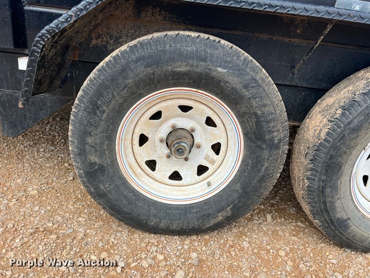 image for item DS2383 2015 Big Tex 10SR-12XLBK7SIR  dump trailer