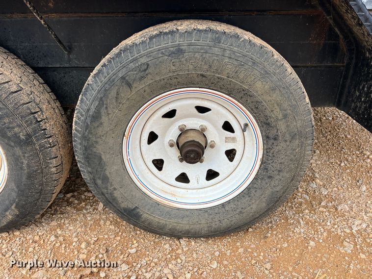 image for item DS2383 2015 Big Tex 10SR-12XLBK7SIR  dump trailer