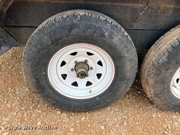 image for item DS2383 2015 Big Tex 10SR-12XLBK7SIR  dump trailer