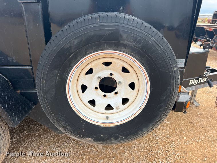 image for item DS2383 2015 Big Tex 10SR-12XLBK7SIR  dump trailer